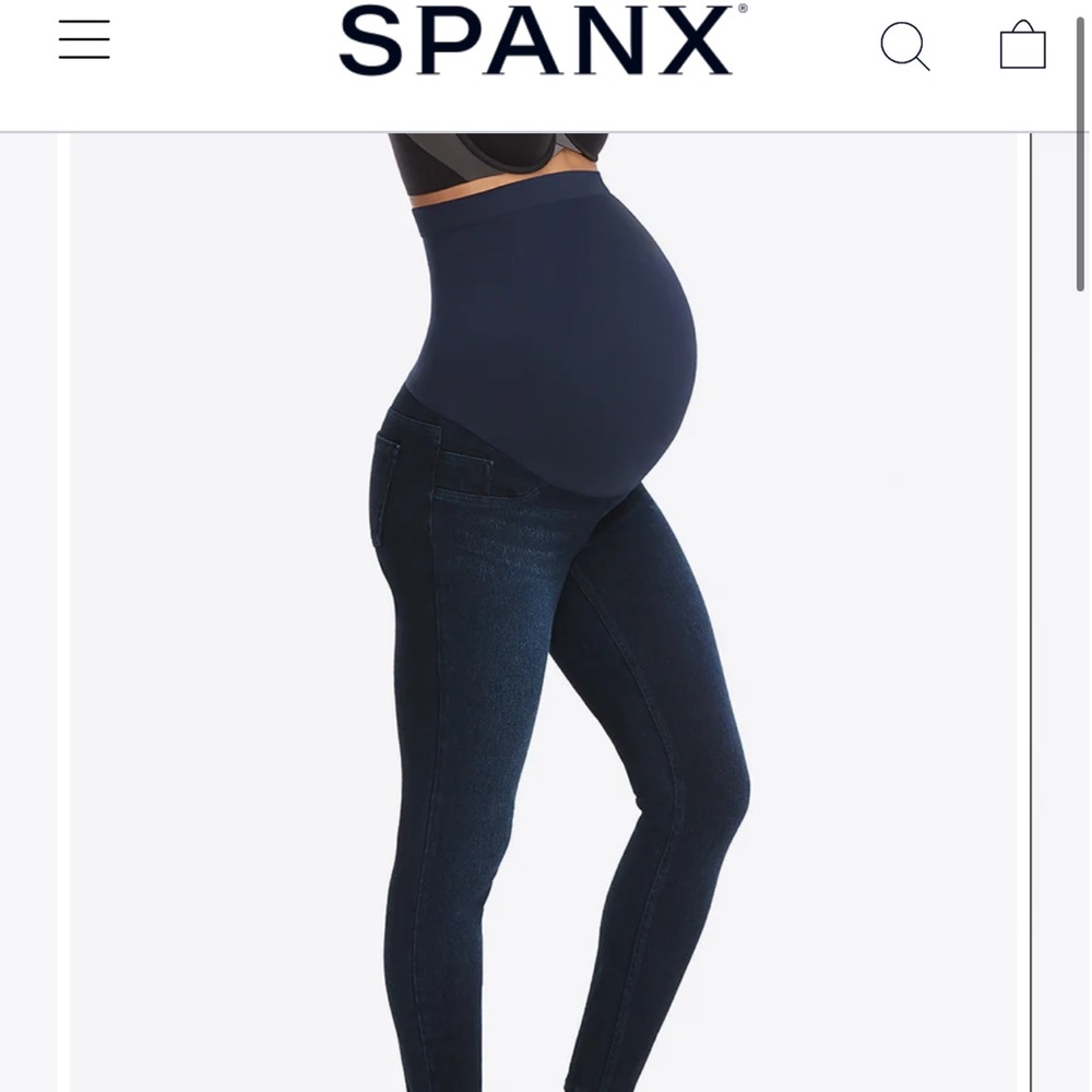 Spanx mama ankle Jean-ish leggings